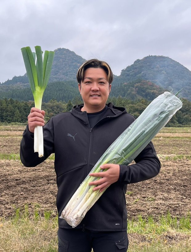 石橋良太（自社農園にて）
